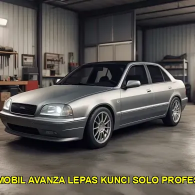 sewa mobil Avanza lepas kunci Solo profesional